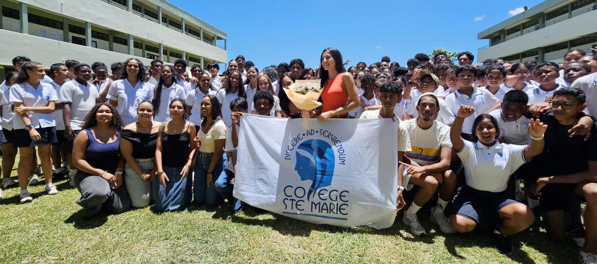 Gabrielle Gell&eacute;, laur&eacute;ate du College Ste Marie
